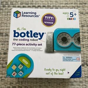 NWT Learning Resources Botley The Coding Robot Activity Set - 77 Pieces